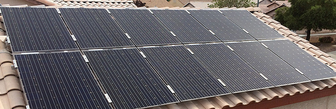 Off grid solar home.