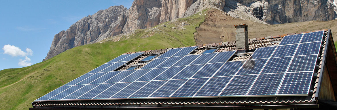 Off grid solar home.