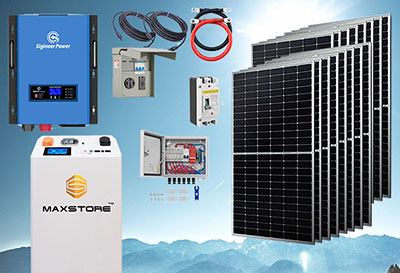 Freedom Series off grid solar kits.