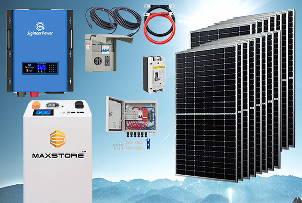 Home Battery Backup System With Battery