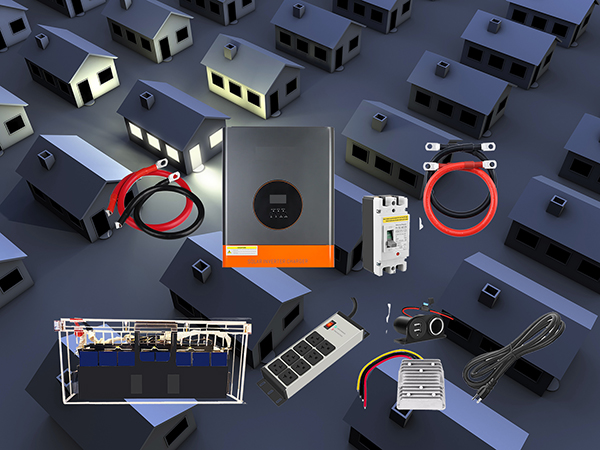 Home Battery Backup System With Battery