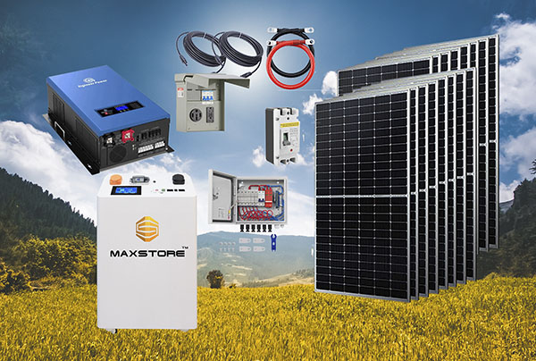 Home Battery Backup System With Battery